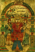 Book of Kells illuminated manuscript
